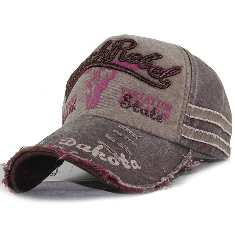 Women's Distressed Graphic Baseball Cap Kalsten 1784083658