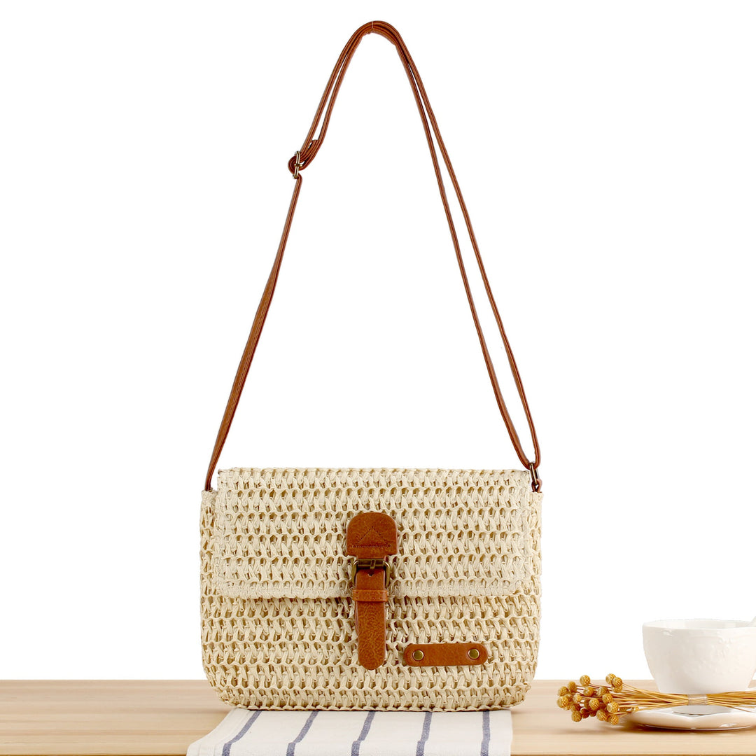 Handbag with Smart Closure System and Adjustable Strap Kalsten