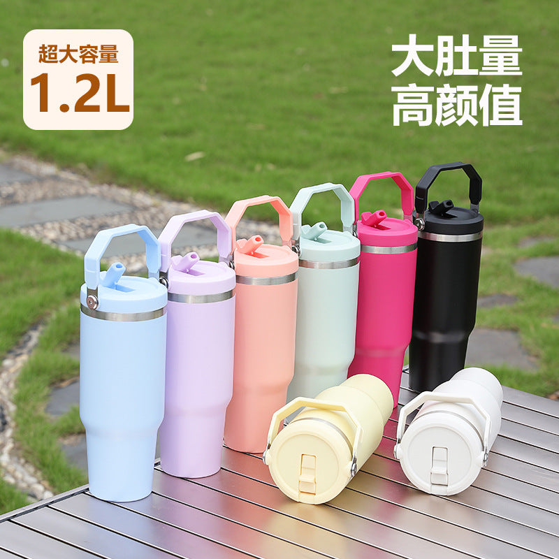 Women's insulated mug with ergonomic carrying handle Kalsten
