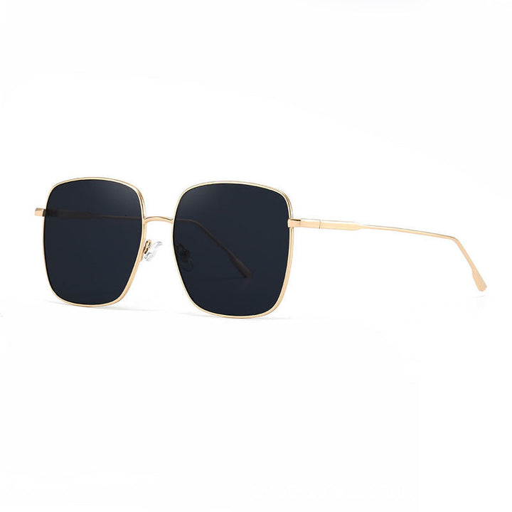 Women's sunglasses with modern square stainless steel frame and polarized lenses Kalsten