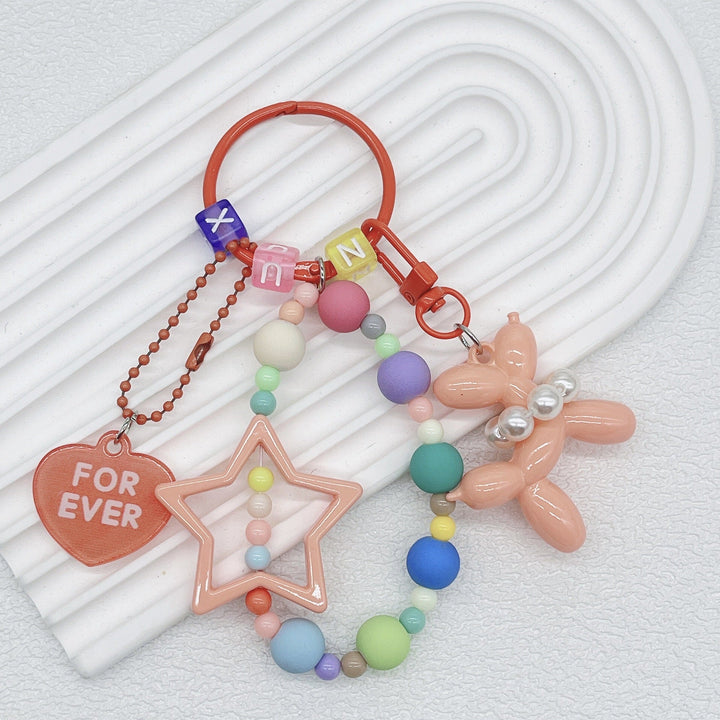 Colorful Themed Charm Keychain kalsten