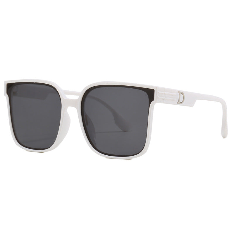 Women stylish square sunglasses with transparent frame Kalsten