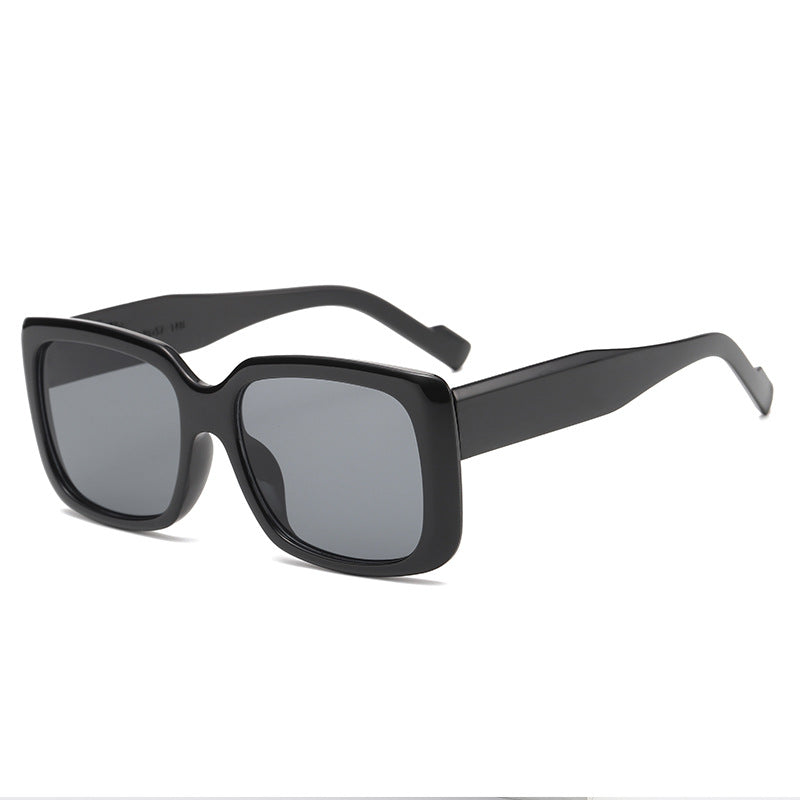 Women's fashionable square sunglasses with transparent frame and innovative design Kalsten