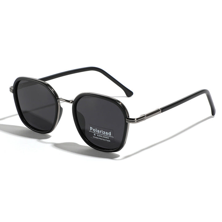Women's geometric polarized sunglasses with stylish metal frame Kalsten