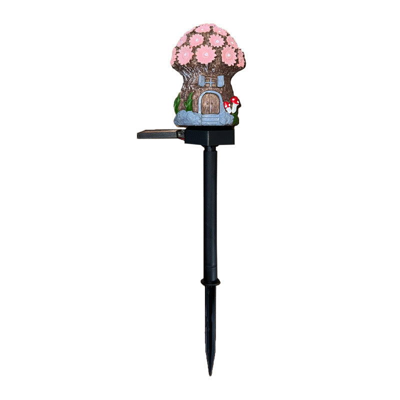 Welcoming Birdhouse Solar Pathway Stake Light With Dusk-To-Dawn Sensor Kalsten