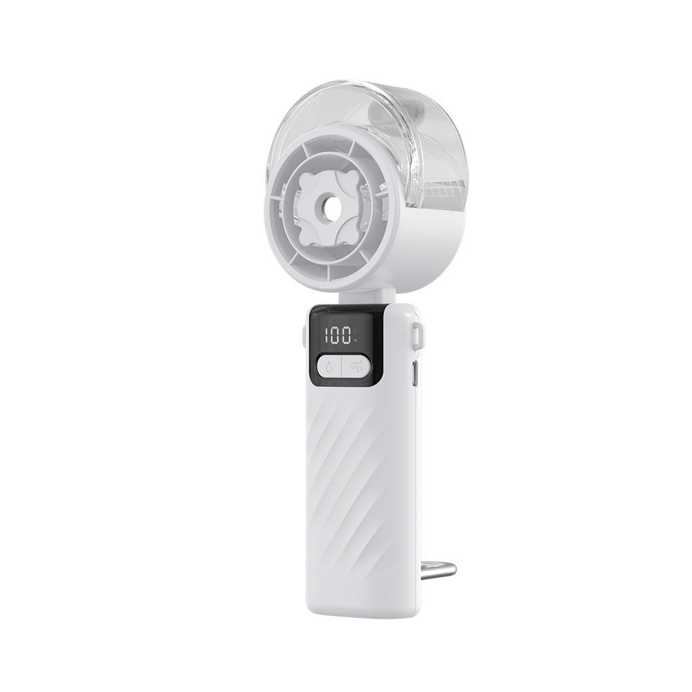 Unisex Rechargeable Adjustable Airflow Handheld Mist Fan Kalsten