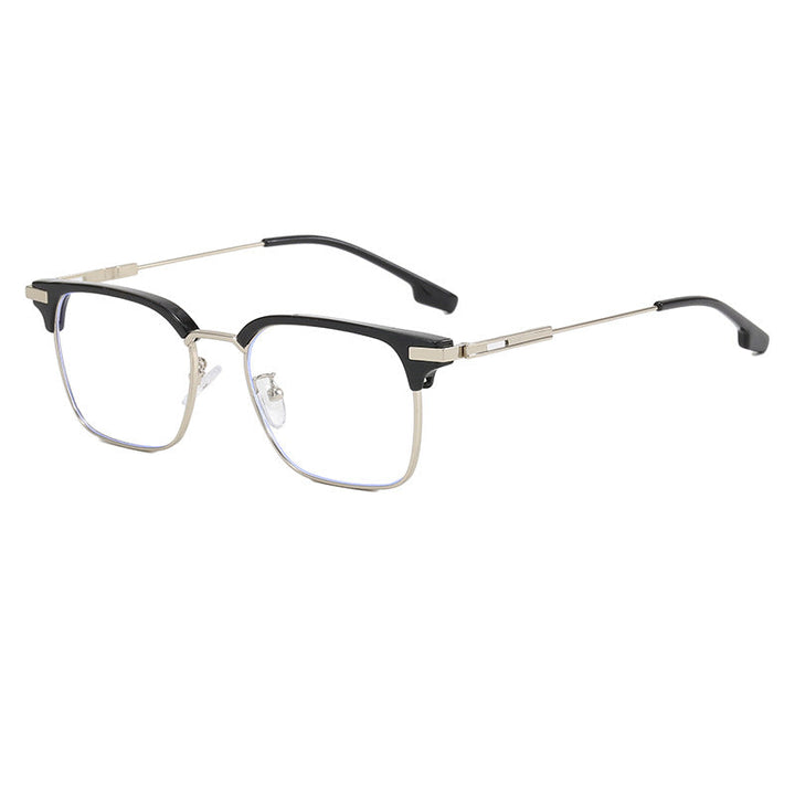 Women's square sunglasses with lightweight metal frame and wide temples Kalsten