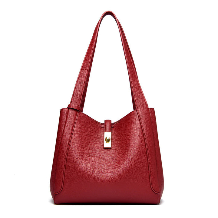 Elegant Structured Shoulder Tote Kalsten