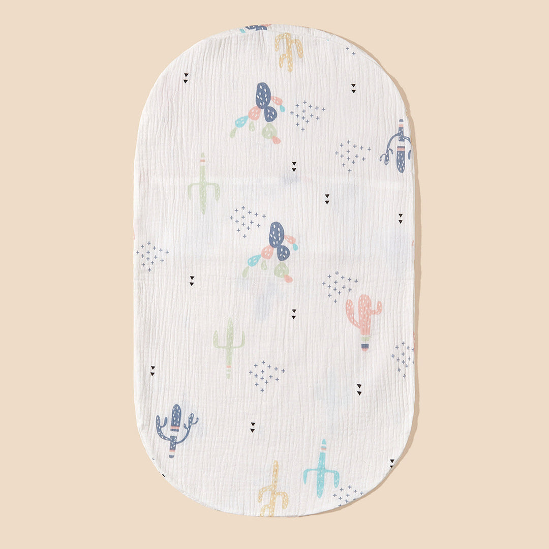 Cotton Muslin Crib Mattress Protector kalsten