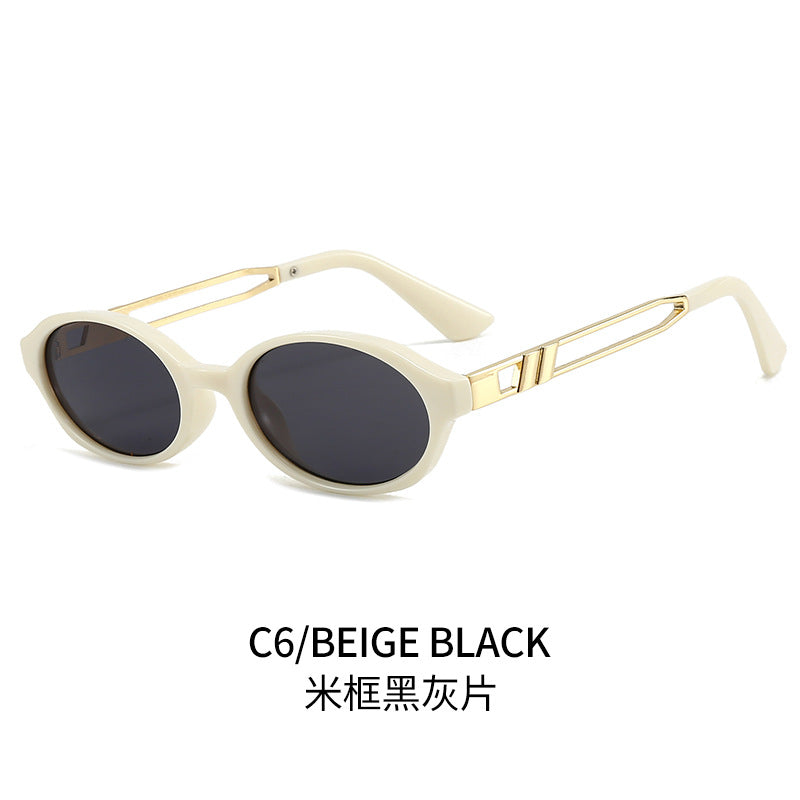 Women Elegant Sunglasses in luxurious tortoiseshell design with golden metal accents Kalsten