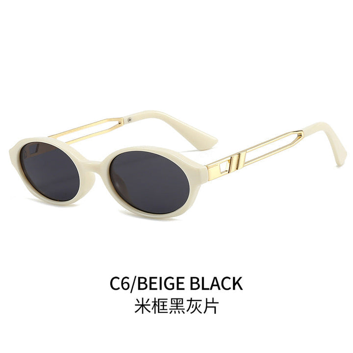 Women Elegant Sunglasses in luxurious tortoiseshell design with golden metal accents Kalsten