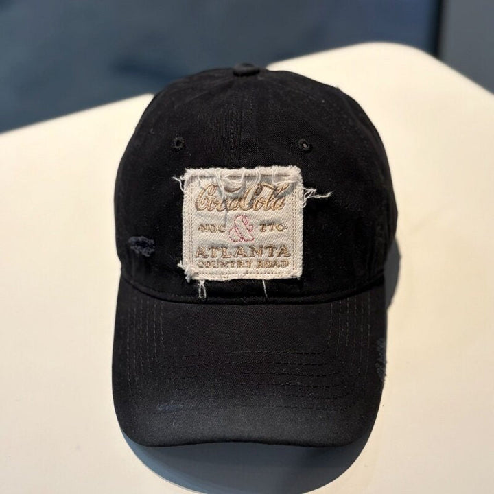 Unisex Vintage-Inspired Distressed Cap Kalsten