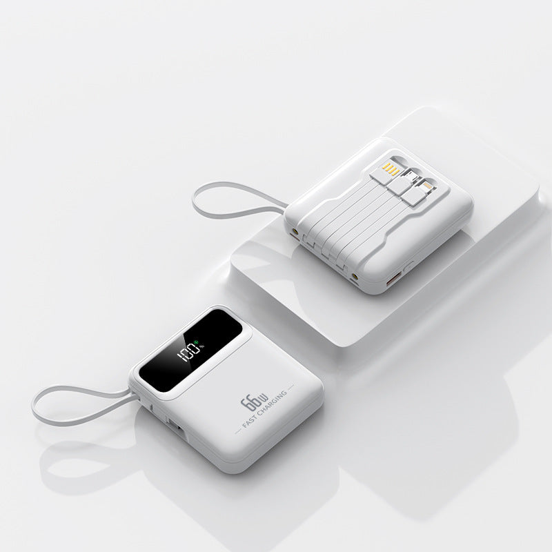 Compact power bank with fast charging function and digital charging status Kalsten
