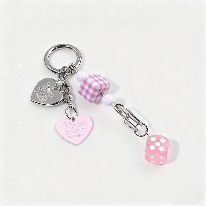 Playful Dice-Inspired Keychain Kalsten