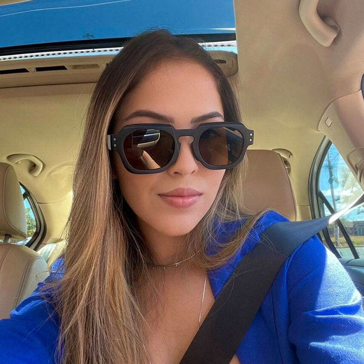Ladies Fashion Sunglasses in Unique Octagonal Design Kalsten