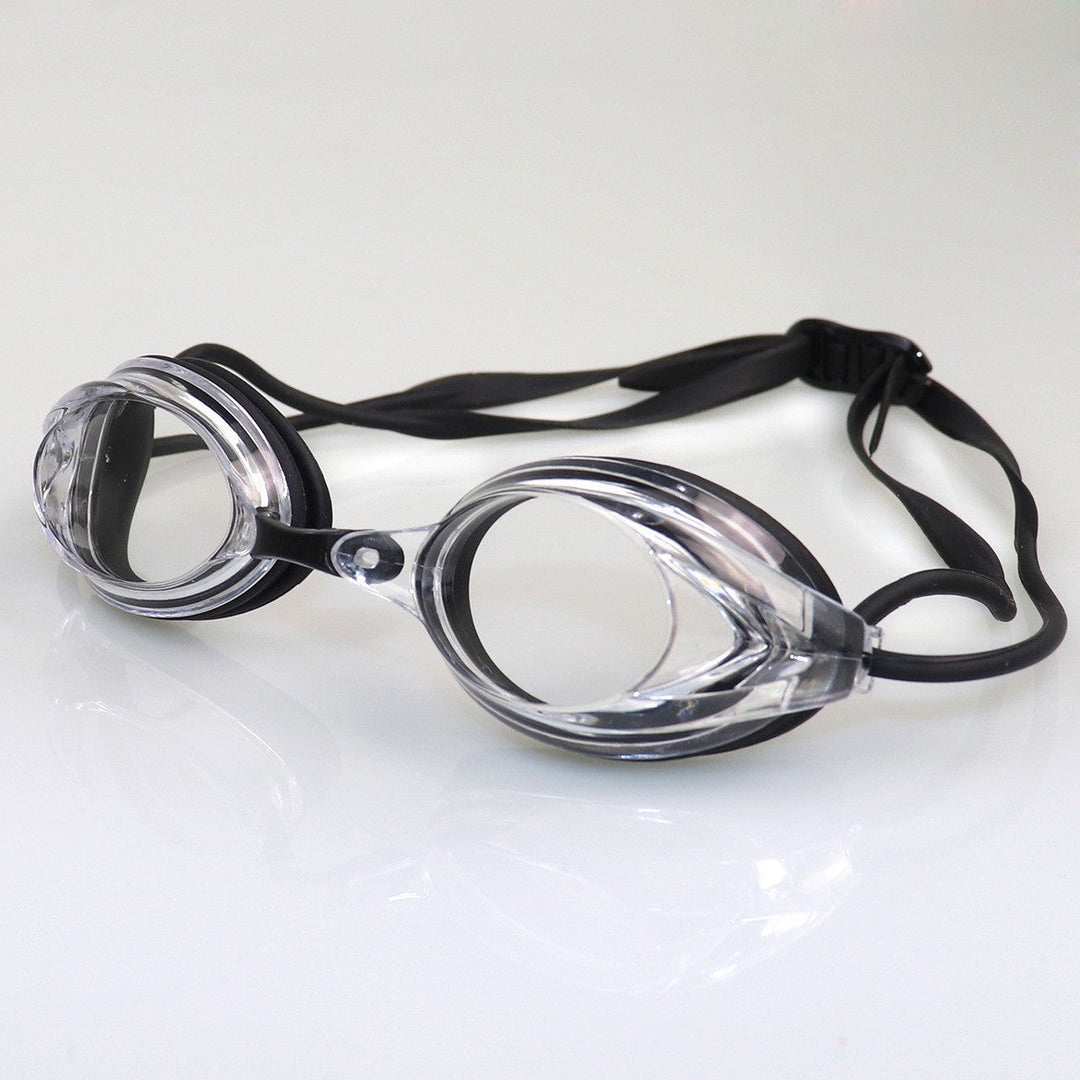 Swimming goggles with adjustable head strap and comfort nose piece Kalsten