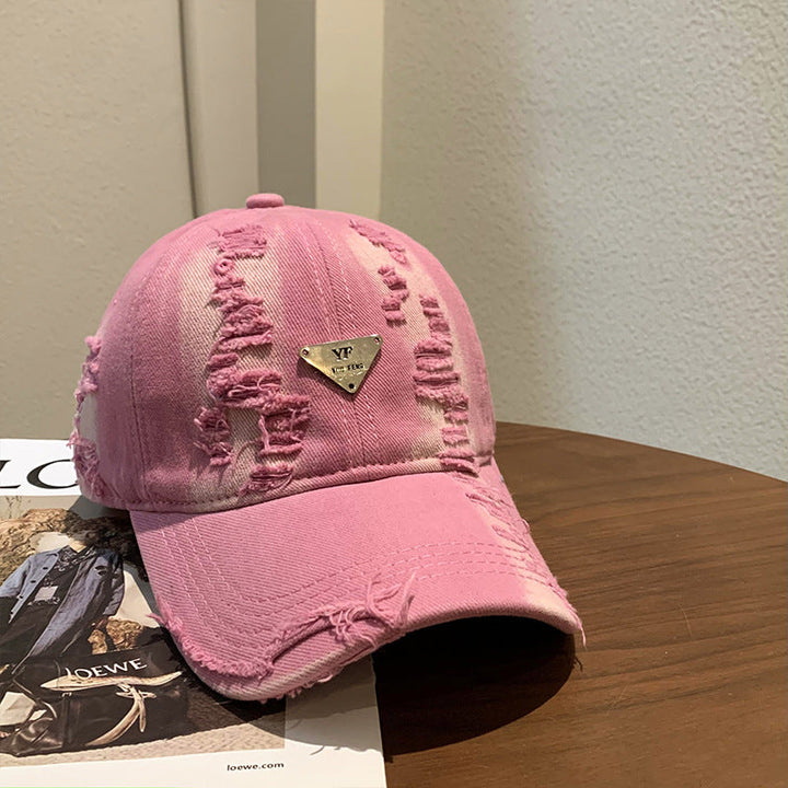 Women's Distressed Denim Baseball Cap Kalsten 1784084082