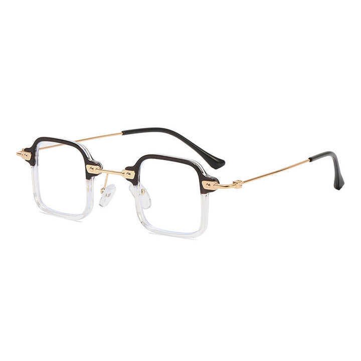 Ladies square fashion sunglasses with stylish metal frame Kalsten