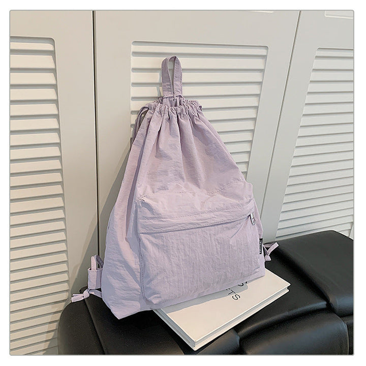 Lightweight Drawstring School Backpack