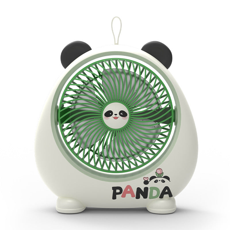 Ladies Portable Hand Fan with Stylish Panda Design Kalsten