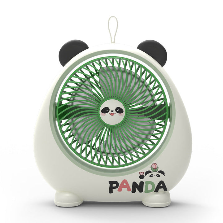 Ladies Portable Hand Fan with Stylish Panda Design Kalsten