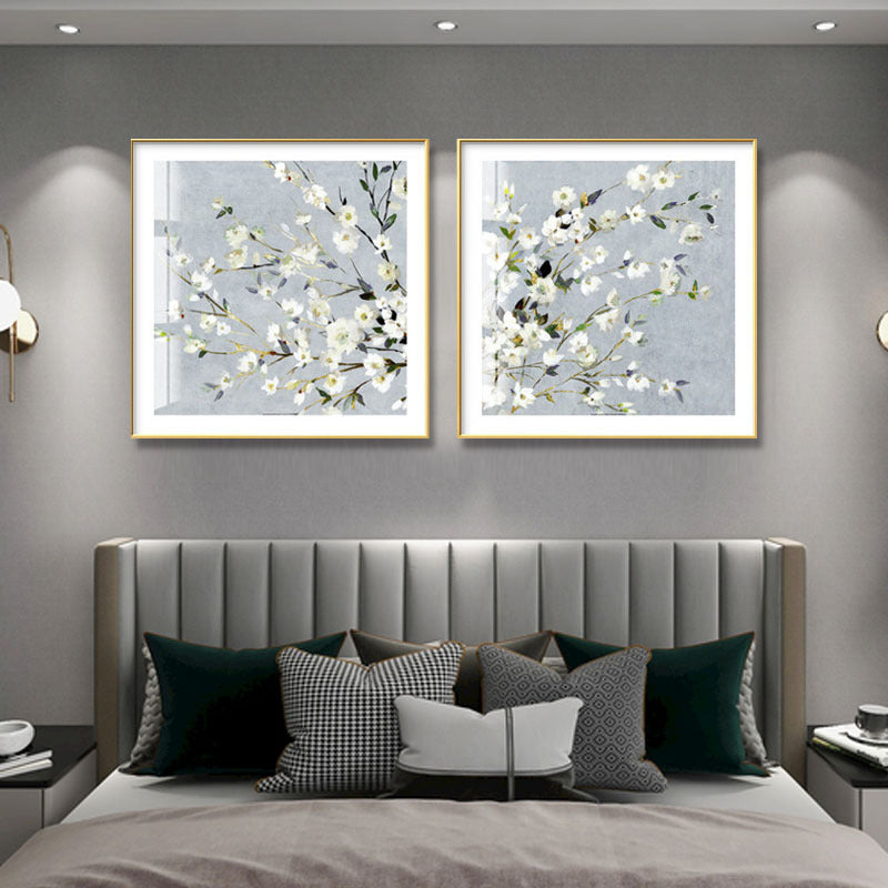 Elegant Flower Wall Art Set