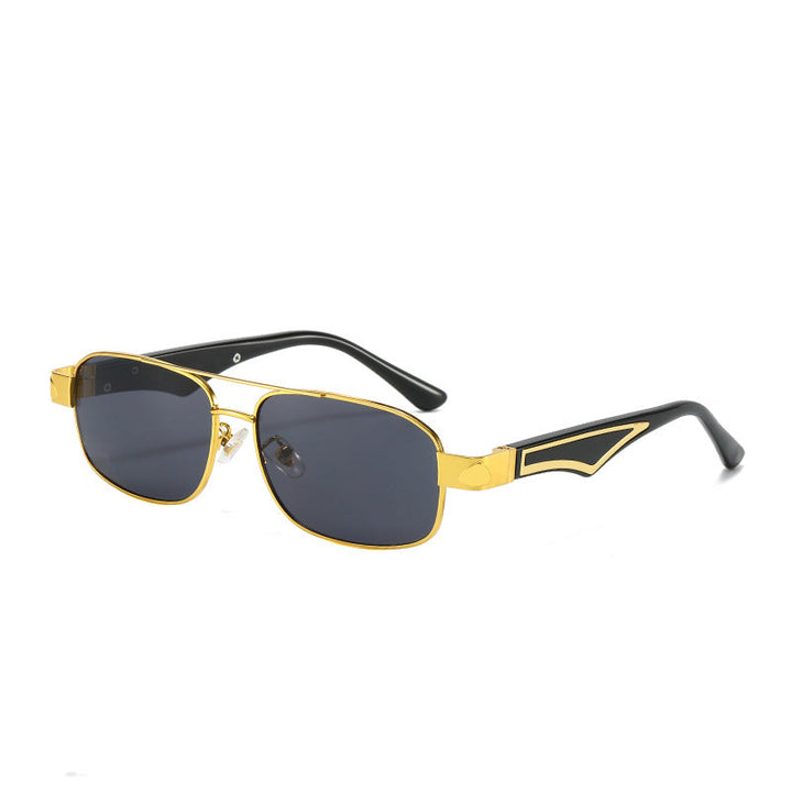 Ladies stylish corrective glasses with angular accents Kalsten