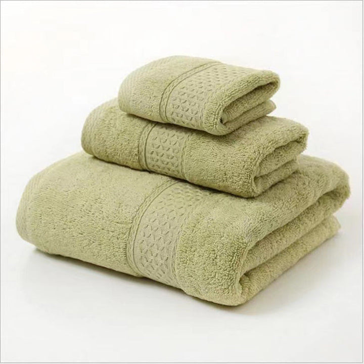 Terry Bath Towel Set with Elegant Structure Kalsten