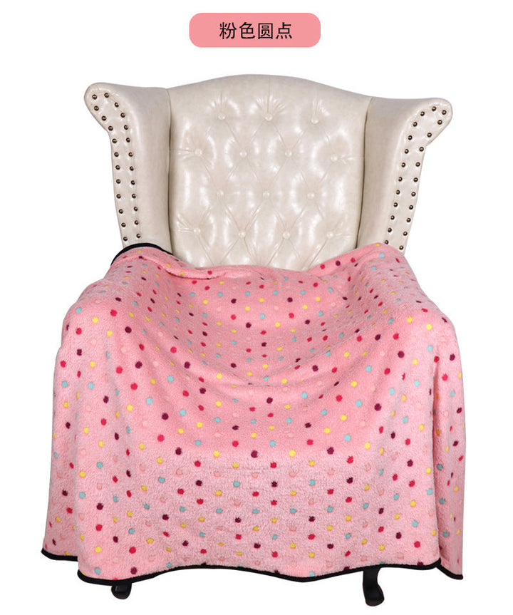 Women Cozy Polka Dot Blanket Kalsten
