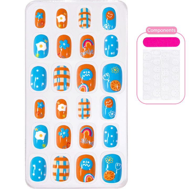 Creative Cartoon-Themed Press-On Nail Collection Kalsten
