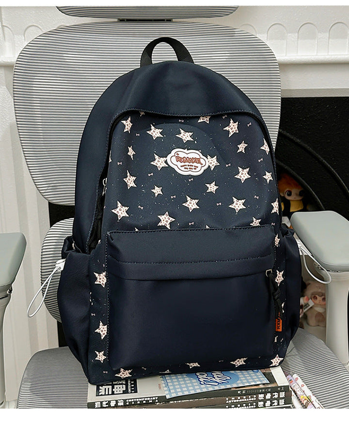 Playful Floral Print Backpack Kalsten