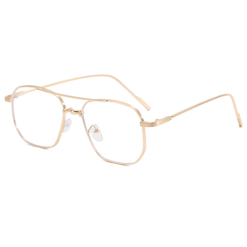 Women's fashionable geometric glasses with elegant metal frame Kalsten