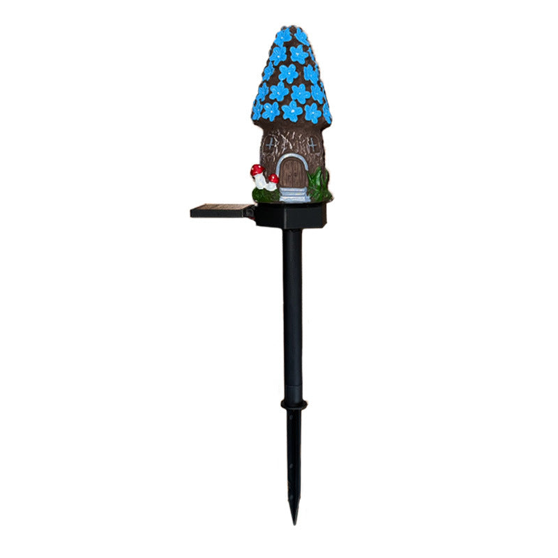 Welcoming Birdhouse Solar Pathway Stake Light With Dusk-To-Dawn Sensor Kalsten