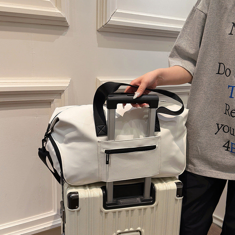 Sporty Everyday Travel Duffle with Practical Outside Pockets Kalsten