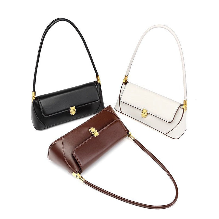 Structured Leather Handbag Kalsten