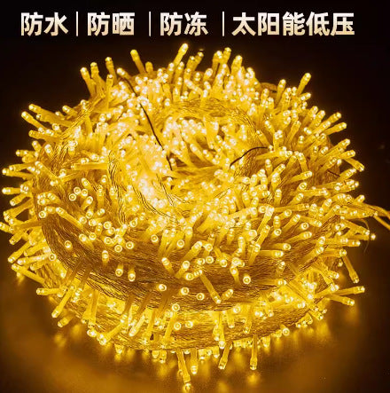 Outdoor Solar Star And Globe String Lights With Waterproof Copper Wire Kalsten