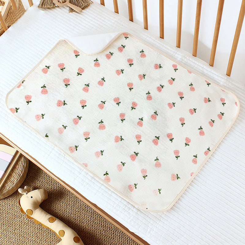 Ladies changing pad with cheerful floral pattern Kalsten