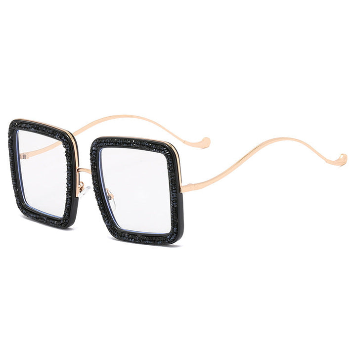 Women's glamorous sunglasses with sparkling crystal frame Kalsten