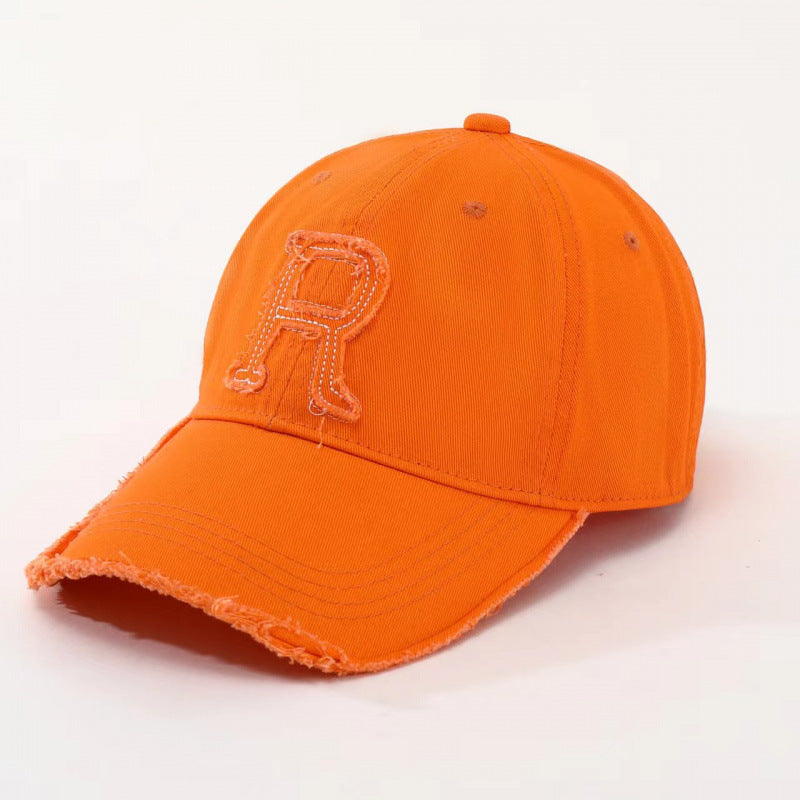 Women's Distressed Embroidered Baseball Cap Kalsten