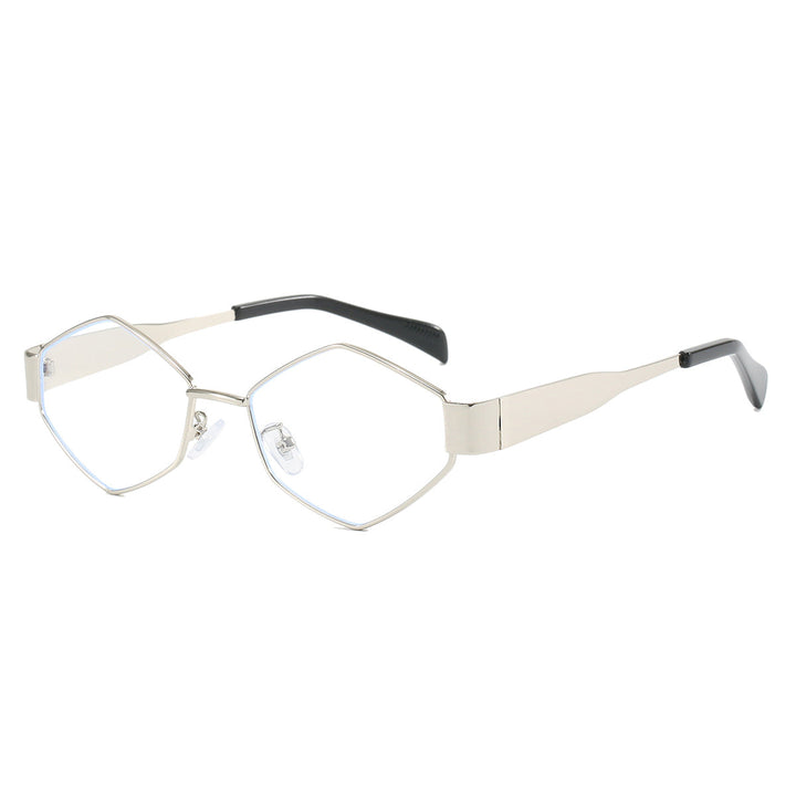 Women's modern geometric sunglasses with high-quality metal frame Kalsten