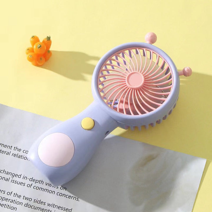 Ladies Portable Hand Fan with Ergonomic Design and Quiet Operating Modes Kalsten