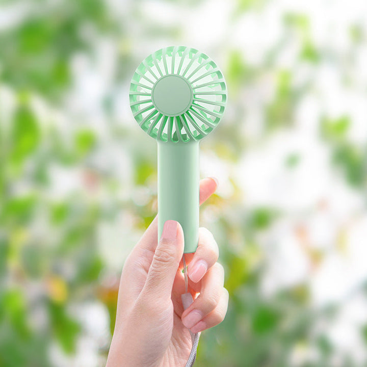 Women portable USB hand fan with flexible holder Kalsten