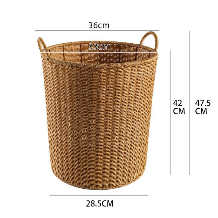 Unisex Large Storage Basket with Sturdy Carrying Handles Kalsten