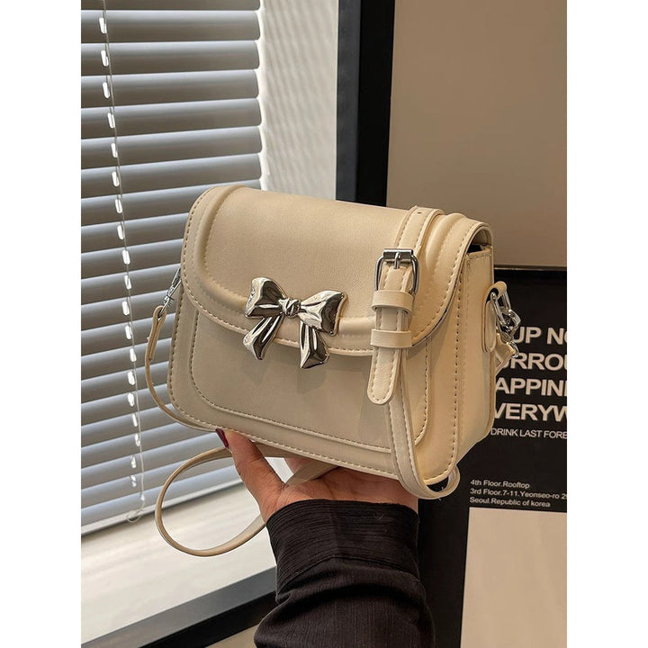 Elegant Bow-Detail Shoulder Bag Kalsten