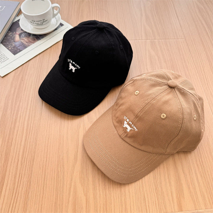 Women's Playful Cat-Embroidered Baseball Cap Kalsten