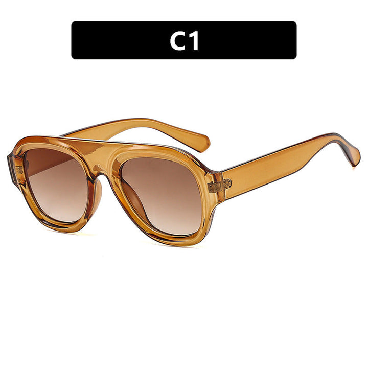 Women's oversized sunglasses with modern design and UV protection Kalsten