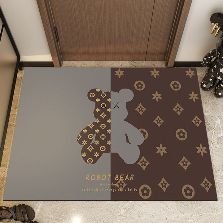 Cute Dog-Themed Entrance Mat