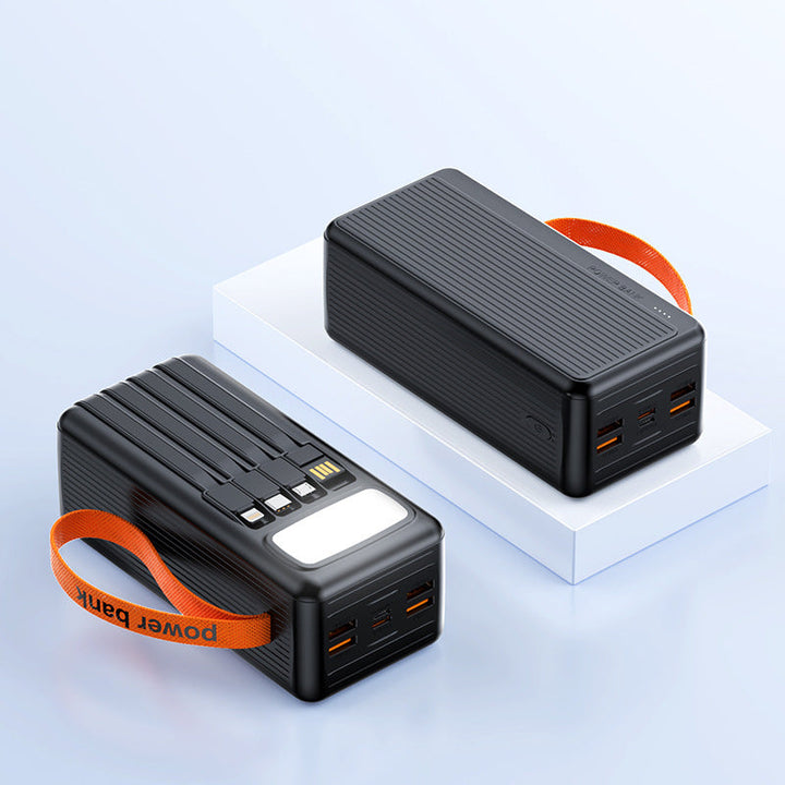 Multifunctional Solar Power Bank with Integrated USB Cable Kalsten