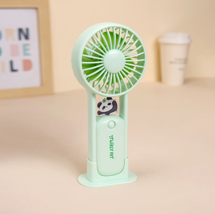 Ladies Portable Battery Hand Fan with Multifunctional Design Kalsten