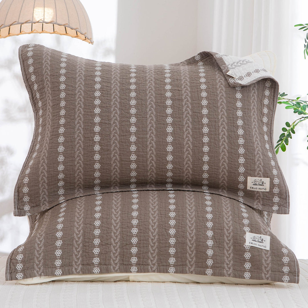 Women's pillowcase with modern checkered pattern Kalsten
